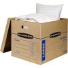 imageBankers Box Classic Moving Box 30 Pack Kit Reinforced Handles TapeFree Assembly Box with Lid 20 Small 5 Medium and 5 Large Boxes 7716501Assorted Kit