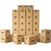 imageBankers Box Classic Moving Box 30 Pack Kit Reinforced Handles TapeFree Assembly Box with Lid 20 Small 5 Medium and 5 Large Boxes 7716501Assorted Kit