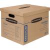 imageBankers Box Classic Moving Box 30 Pack Kit Reinforced Handles TapeFree Assembly Box with Lid 20 Small 5 Medium and 5 Large Boxes 8816501