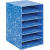 imageBankers Box Classroom 6 Shelf Organizer 18quotH x 12quotW x 13 14quotD 3381201Blue