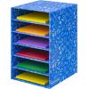 imageBankers Box Classroom 6 Shelf Organizer 18quotH x 12quotW x 13 14quotD 3381201Blue