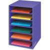 imageBankers Box Classroom 6 Shelf Organizer 18quotH x 12quotW x 13 14quotD 3381201Purple