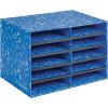 imageBankers Box Classroom Collection 10Compartment Mail Sorters 195quot x 12375quot Blue 338420110 Compartments