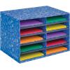 imageBankers Box Classroom Collection 10Compartment Mail Sorters 195quot x 12375quot Blue 338420110 Compartments