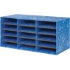 imageBankers Box Classroom Collection 10Compartment Mail Sorters 195quot x 12375quot Blue 338420115 Compartments
