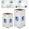 imageBankers Box Corrugated Cardboard Trash and Recycling Container lids Paper Recycling Icon 10 Each 7320301