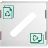 imageBankers Box Corrugated Cardboard Trash and Recycling Container lids Paper Recycling Icon 10 Each 7320301