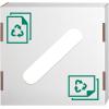 imageBankers Box Corrugated Cardboard Trash and Recycling Container lids Paper Recycling Icon 10 Each 7320301