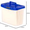 imageBankers Box Heavy Duty Portable Plastic File Box with Hanging Rails Letter 1 Pack 0086304Portable Letter