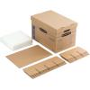 imageBankers Box Kitchen Kit Moving Box 1 Pack Dividers and Cushions Reinforced Handles TapeFree Assembly Box with Lid 15in x 12in x 10inKit
