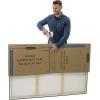imageBankers Box Large  up to 55quot TVPictureMirror  Moving Box 4 Pack 48in x 4in x 33in 7711301Adjustable