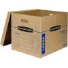 imageBankers Box Large Classic Moving Box 5 Pack Reinforced Handles TapeFree Assembly Box with Lid 21in x 17in x 17in 8818201