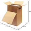 imageBankers Box Short Wardrobe Box 3 Pack 20in x 20in x 34in 7710902Small 3pk