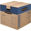 imageBankers Box Small Prime Moving Box 15 Pack Reinforced Handles TapeFree Assembly Attached Lid 16in x 12in x 12in 0062711Medium