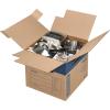 imageBankers Box Small Prime Moving Box 15 Pack Reinforced Handles TapeFree Assembly Attached Lid 16in x 12in x 12in 0062711Medium