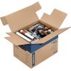 imageBankers Box Small Prime Moving Box 15 Pack Reinforced Handles TapeFree Assembly Attached Lid 16in x 12in x 12in 0062711Small