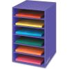 imageBankers Box Classroom 6 Shelf Organizer 18quotH x 12quotW x 13 14quotD 3381201Purple