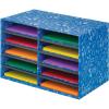 imageBankers Box Classroom Collection 10Compartment Mail Sorters 195quot x 12375quot Blue 338420110 Compartments