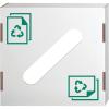 imageBankers Box Corrugated Cardboard Trash and Recycling Container lids Paper Recycling Icon 10 Each 7320301