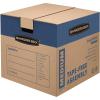 imageBankers Box Small Prime Moving Box 15 Pack Reinforced Handles TapeFree Assembly Attached Lid 16in x 12in x 12in 0062711Medium