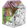 imageBankers Box at Play Color in Halloween Playhouse Cardboard Playhouse and Life Size Craft Activity for Kids and FamiliesHalloween