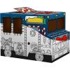 imageBankers Box at Play Color in Holiday Truck Cardboard Playhouse and Life Size Craft Activity for Kids and Families