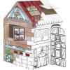 imageBankers Box at Play Color in Winter Cottage Playhouse Cardboard Playhouse and Life Size Craft Activity for Kids and FamiliesTreats N Eats