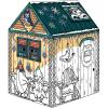 imageBankers Box at Play Color in Winter Cottage Playhouse Cardboard Playhouse and Life Size Craft Activity for Kids and FamiliesWinter Cottage