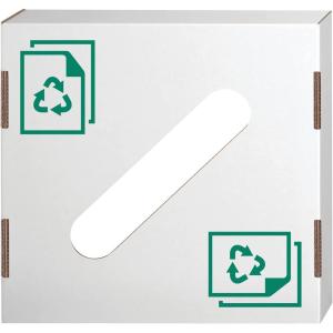 imageBankers Box Corrugated Cardboard Trash and Recycling Container lids Paper Recycling Icon 10 Each 7320301