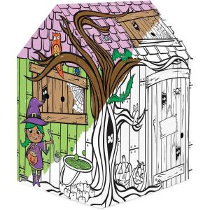 imageBankers Box at Play Color in Halloween Playhouse Cardboard Playhouse and Life Size Craft Activity for Kids and FamiliesHalloween