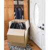 imageBankers Box SmoothMove Wardrobe Moving Boxes Tall 24 x 24 x 40 Inches 1 Pack 77110021Pack