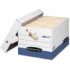 imageBankers Box PRESTO HeavyDuty Storage Boxes with Ergonomic Handles Instant Assembly LiftOff Lid LetterLegal Case of 12 0063601