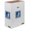 imageBankers Box Slim Waste and Recycling Can 23 Gallon 10 Pack 7320601