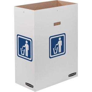 imageBankers Box Slim Waste and Recycling Can 23 Gallon 10 Pack 7320601