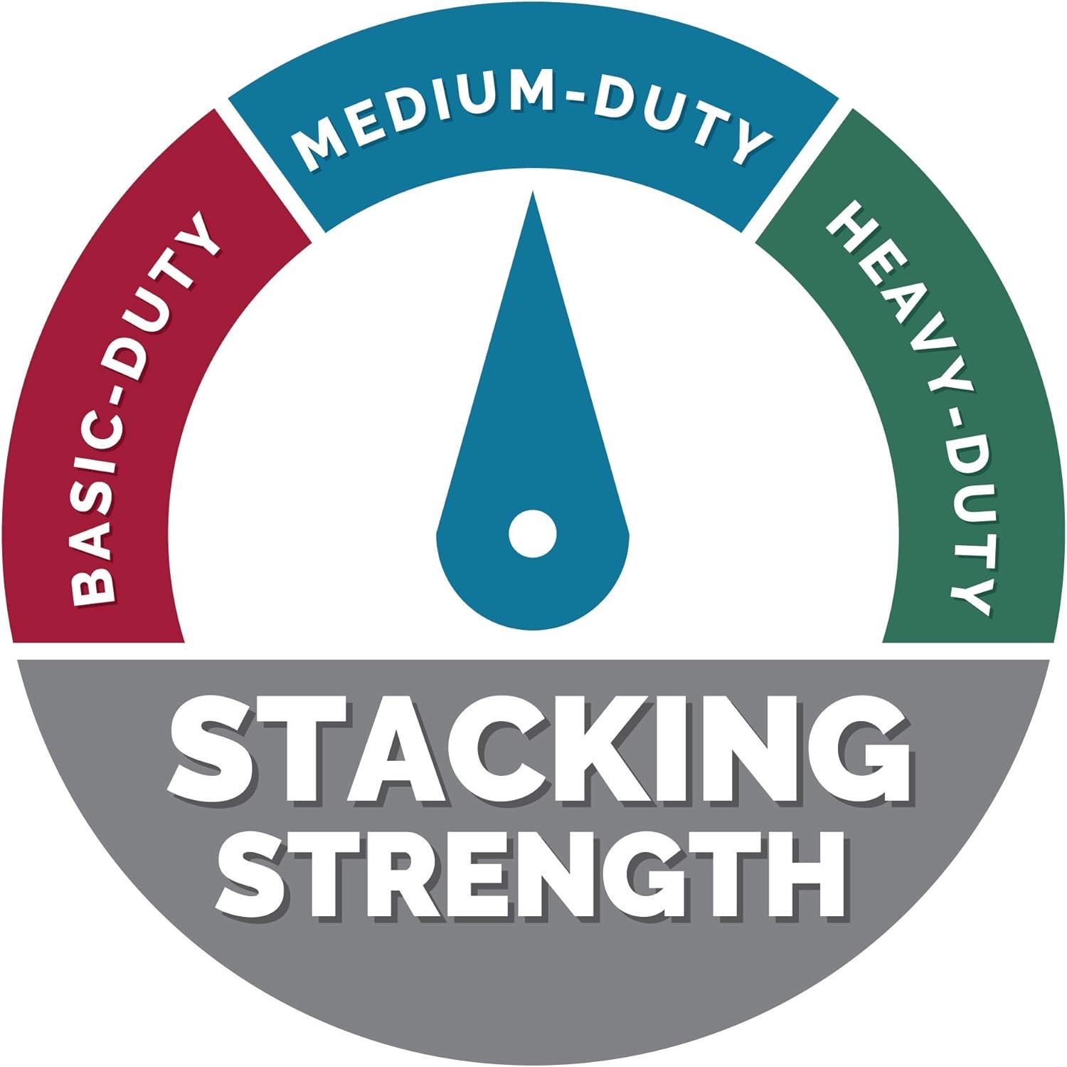 imageBankers Box STORFILE MediumDuty Shipping and Storage Boxes FastFold Attached FlipTop Lid LetterLegal Case of 12 0007101 WhiteBlue 103quot x 159quot x 124quot