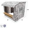 image:imageBB at Play Color in Lemonade Stand Playhouse Craft Activity for Kids  A lifesize playhouse 365H x 32W x 26D with interactive doors windows and counter for hours of imaginative open play