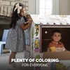 image:imageBB at Play Color in Lemonade Stand Playhouse Craft Activity for Kids  A lifesize playhouse 365H x 32W x 26D with interactive doors windows and counter for hours of imaginative open play